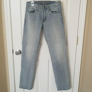 American eagle outfitters men's light blue jeans